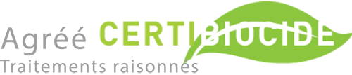 Agréé Certibiocide, traitements raisonnés